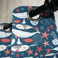 thumbnail image 3 of Ambesonne Narwhal Grommet Curtain, Fish Narwhal, 50" x 108", Royal Blue Pale Blue, 3 of 6