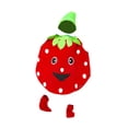thumbnail image 4 of Disfraz de fruta Yinane Fresa para niños de terciopelo, 4 of 8