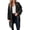 Black, variant on Women casual cardigan sweater front open casual knitted cardigan jacket