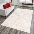 thumbnail image 4 of Rugs.com Aurora Collection Rug – 8' x 10' Oval Sand Low Rug Perfect For Living Rooms, Large Dining Rooms, Open Floorplans, 4 of 5
