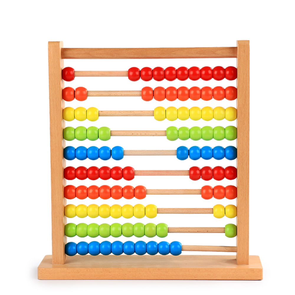 Details about   Colorful Math Counting Blocks Sticks Educational Learning Number Abacus Kids Toy 