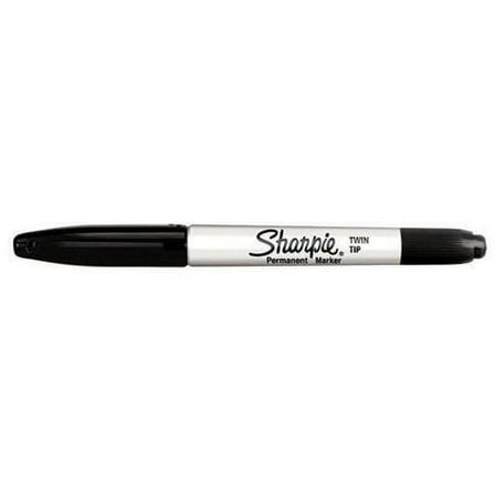 Sharpie® Twin Tip Permanent Marker, Black