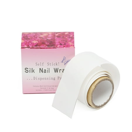 Adhesive Silk Nail Wraps Protector Fiberglass Reinforce Nail Tools UV Gel Acrylic Nail (Best Nail Adhesive Tabs)