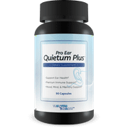 Pro Ear Quietum Plus - Natural Ear Support Supplement to Promote Health Auditory System - Aid Inner Ear & Middle Ear Health - Support Reduced Ear Ringing & Buzzing - Promote Healthy Hearing