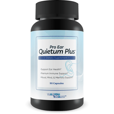 Pro Ear Quietum Plus - Natural Ear Support Supplement to Promote Health Auditory System - Aid Inner Ear & Middle Ear Health - Support Reduced Ear Ringing & Buzzing - Promote Healthy Hearing