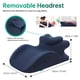 thumbnail image 2 of MOONYOOY Almohada ergonómica de espuma viscoelástica en cuña para el dolor de espalda, 2 of 8