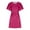 Hot Pink formal dresses for women, variant on up to 60% off Gifts Usmixi Formal Dresses for Women Casual Pocket Swing A Line Knee-Length Dresses with Belt Crewneck Short Sleeve Solid Summer Midi Dress Hot Pink l