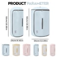 thumbnail image 3 of Comforter Storage Bag Blanket Storage Bags,Bins Foldable Closet Organizers,Roll-Up Storage,No Vacuum Needed Self Compression Storage Bag,Space-Saving for Closet,Comforter,Clothes,Bedding,Blanket(L), 3 of 4