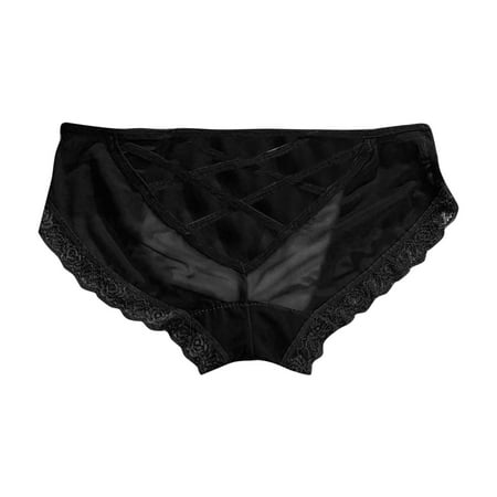 

Aayomet Women S Panties Womens Underwear Lace Panties Ladies Brief For Women Black S