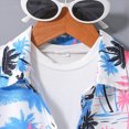 thumbnail image 6 of Toddler Baby Boy Clothes Summer Outfits Dinosaur All Over Print T-Shirt & Denim Shorts 2Pcs Kid Clothing Set 6 Years, 6 of 6