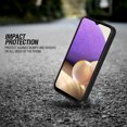thumbnail image 3 of WIRESTER Shockproof Soft Rubber Cover Case for Samsung Galaxy A32 5G 6.5" 2021, Purple Nebula Galaxy, 3 of 5