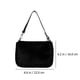 thumbnail image 4 of 1Pc Plush Shoulder Bag Clutch Purse Tote Women Handbag Zipper Closure Pouch, 4 of 4