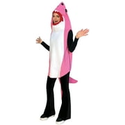 Rasta Imposta Ultimate Pink Shark Dress Up Party Halloween Costume, Adult Size Small-Medium