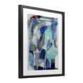 thumbnail image 2 of Stupell Industries Modern Complex Blue Layers Black Framed Print Under Glass, 13 x 16, by Jill Martin, 2 of 8