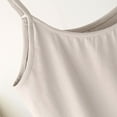 thumbnail image 5 of Ohufall Cotton Pajama Tank Tops for Women Summer Solid Casual Sleeveless Cami Pj Shirt Soft Comfy Home Sleepwear Women's Camisole Loungewear, 5 of 5