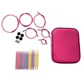 thumbnail image 4 of 1Set ABS Circular Knitting Needles Interchangeable Crochet Needles With Case For Any Crochet Patterns & Yarns, 4 of 6