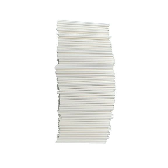 4" White Paper Treat Sticks, 300 Count, by Way To Celebrate