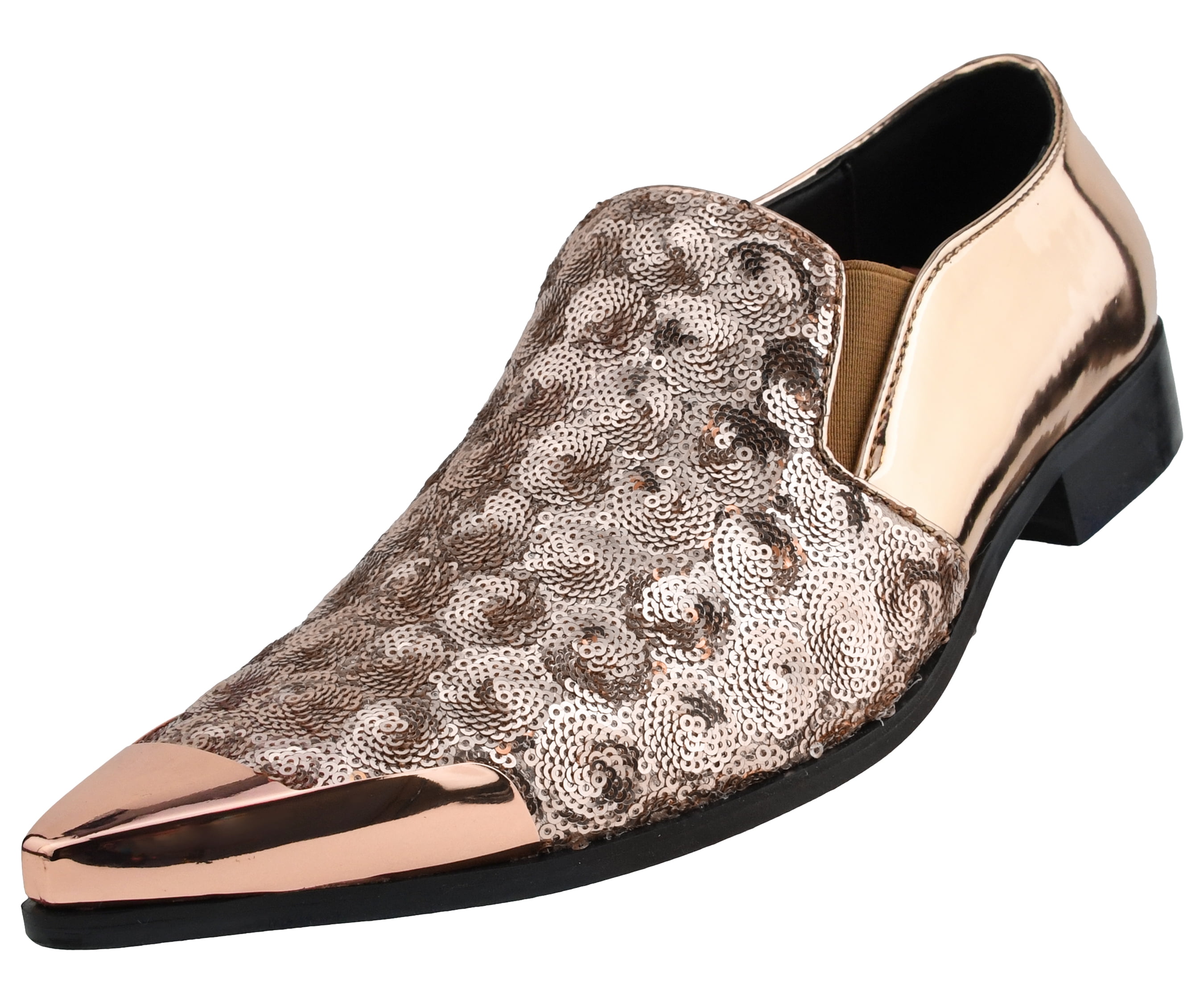 Bolano New Men Dress Shoes Loafer Slip On Prom Wedding Tuxedo Fashionable Shoes. 