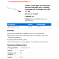 thumbnail image 2 of Auxiliary Cooler Upper to Transmission Auto Trans Oil Cooler Hose Assembly - Compatible with 2010 Dodge Ram 1500 5.7L V8, 2 of 2