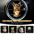 thumbnail image 2 of TONAIN Car Forair Conditioning Forair Outlet Clip Animal Aromatherapy Car Interior P7, 2 of 9