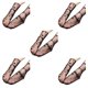 thumbnail image 1 of Jumpingount Calcetines de nailon de malla Floral de encaje Sexy para mujer y niña, calcetines cortos suaves elásticos a la moda de verano para Type2 NO2, 1 of 6