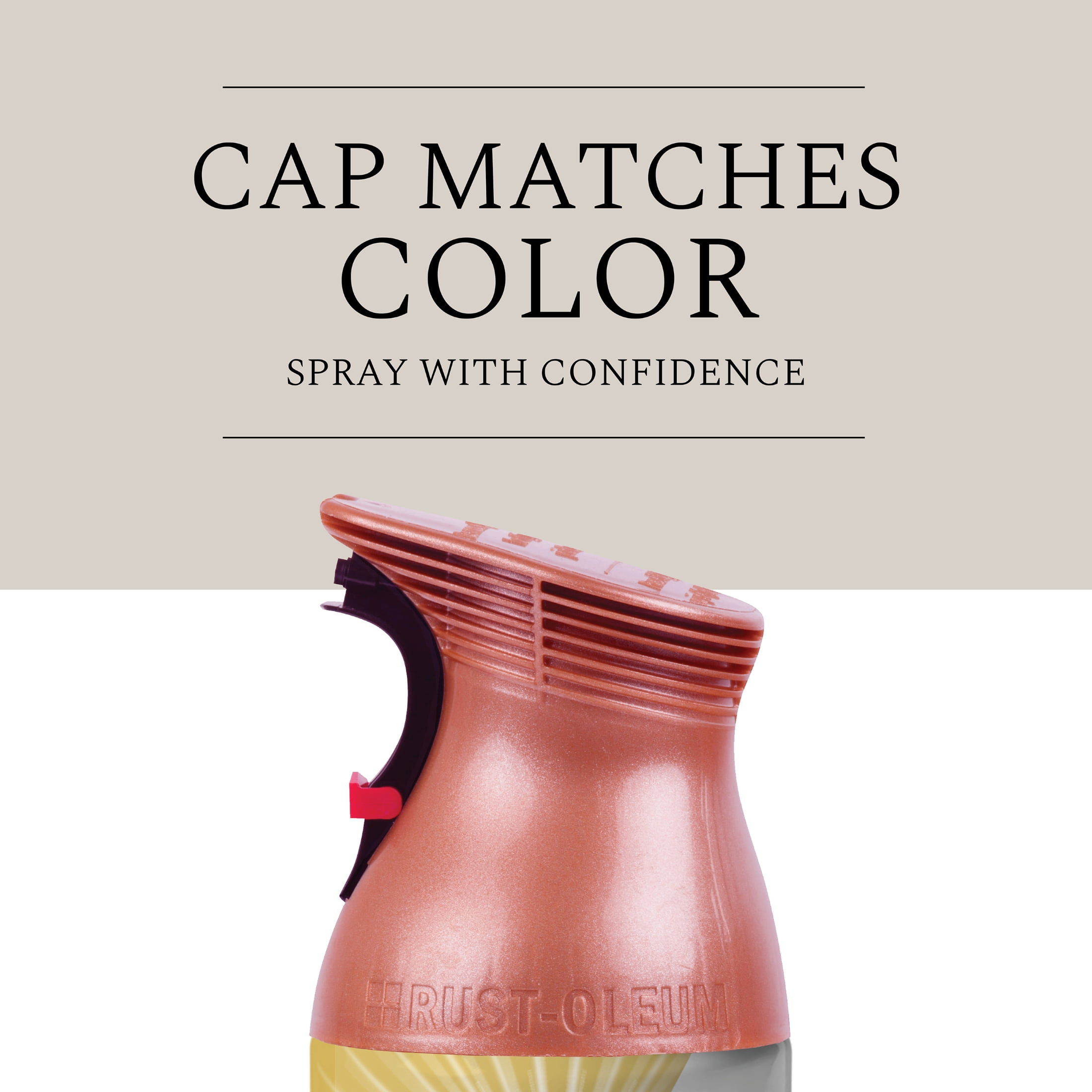 6 Pack, Desert Rose, Gold Rust-Oleum Universal All Surface Interior/Exterior Metallic Spray Paint-342919, 11 oz