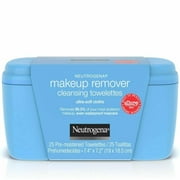 Neutrogena Hydrating Makeup Remover Cleansing Wet Towelettes, 25 Ct, 6-Pack