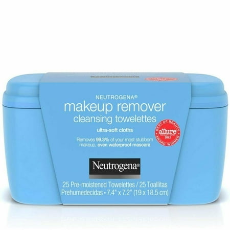 Neutrogena Hydrating Makeup Remover Cleansing Wet Towelettes, 25 Ct, 6-Pack
