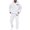 White, variant on SGMVNU Men's Jogging Tracksuit Set Hoodie Tracksuit With Joggers Outfit Tracksuit Fall Winter Outfit Casual Running Jogging Sport Comfort Suit Sets(Navy, L)