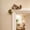 B, variant on Trovenix Cat Door Corner Decor Cute Kitty Door Frame Corner Ornament Funny Peeking Cat Door Topper for Home Room Doorway Holiday Wall Decoration