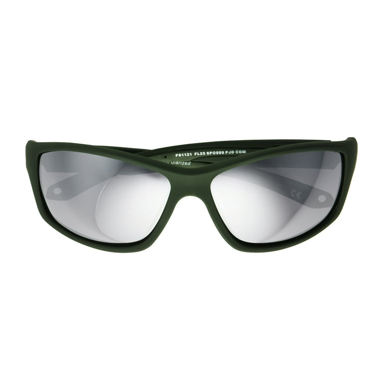 Panama Jack Polarized Floating Matte Wrap Sunglasses 100 UVA UVB Lens Protection Scratch Impact Resistant Green Walmart