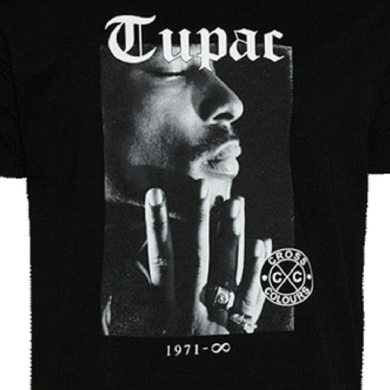 Men's Black Meditation T-Shirt Poetic Justice (XL) - Walmart.com