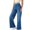 Blue, variant on Vivianyo HD Women's High Waist Wide Elastic Waistband Wide Leg Jeans, Soft Comfort Stretch Denim Pull On Pants with Pockets, Women's Black,Blue,Light Blue, Sizes XS-XL