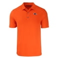 thumbnail image 2 of Men's Cutter & Buck Orange UTSA Roadrunners Big & Tall Forge Eco Stretch Recycled Polo, 2 of 3