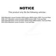 thumbnail image 2 of Transit Auto Front Semi-Metallic Disc Brake Pads and Rear Drum Shoes Kit for Car Mitsubishi Lancer KNN-100020, 2 of 11
