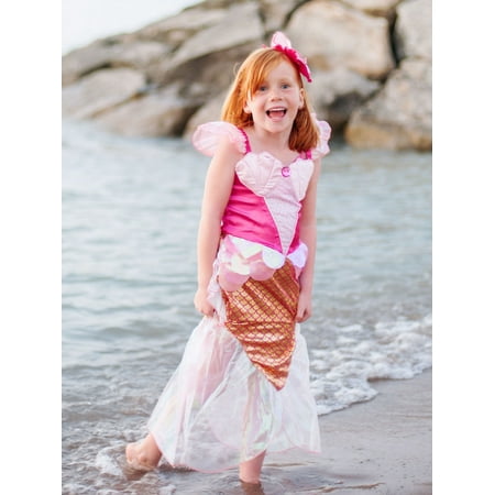 Pink Mermaid Costume for Kids