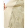 thumbnail image 6 of DARING DIVA 2 Pcs Women's Business Blazer and Pencil Skirt Suit XS Beige, 6 of 6