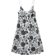 Juniors Graphic Floral Sundress