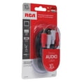 thumbnail image 2 of RCA 10' Male RCA to Male Stereo Hookup Cable with RCA Plugs, 2 of 5