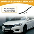 thumbnail image 2 of No.71598TA0A00 Rear Bumper Support Bracket Left Driver Side for Honda Accord 2008-2012 1 Pc, 2 of 6