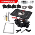 thumbnail image 2 of Trimming Machine Flip-chip Lifting Table Woodworking Table Bakelite Milling Small Gong Machine Milling Edge Slotting , High Precision, 2 of 4