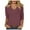 Brown, variant on Women's V Neck T-Shirt Summer Fashion Comfortable Casual Fit 3/4 Sleeve Soft Breathable Stretchy Tee for Everyday Wear
