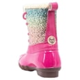 thumbnail image 5 of PORTLAND By Portland Boot Company Girls Fuchsia Glitter Ankle-High Duck Boots, Sizes 10-4, 5 of 7