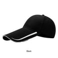 thumbnail image 3 of Xingzhi Adjustable Baseball Hat Fashionable Lightweight And Comfortable Wide Application Breathable Caps black type A, 3 of 6