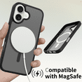 thumbnail image 6 of XNB for IPhone 17 Case [Compatible with Magsafe]Translucent Matte Phone Cover, [Military Grade Drop Protection] Slim Durable Shockproof Protective Bumper, 6 of 7