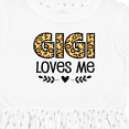 thumbnail image 4 of Inktastic Gigi Loves Me Grandchild Leopard Girls Toddler Dress, 4 of 5