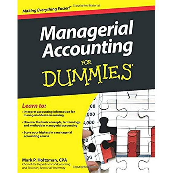 Pre-Owned Managerial Accounting for Dummies (Paperback) 1118116429 9781118116425