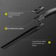thumbnail image 3 of Bicicleta Mudea Mud -Mud -Mudable Ajustable Guardias de barro de neumáticos traseros Accesorios de ciclismo 1 PC, 3 of 8