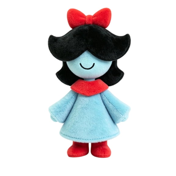 Deltarune Aqua Plush Game Character Stuffed Plushie Collectible Soft Stuffed Toy Gift for Fans, Teens and Game‑Lovers