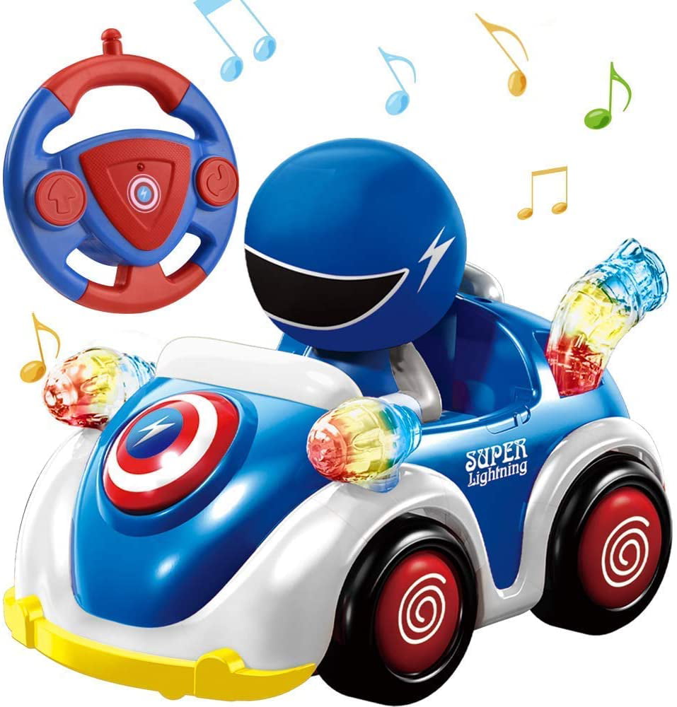 Kids boys RC Remote Control Car Series Music Light Children Toy 